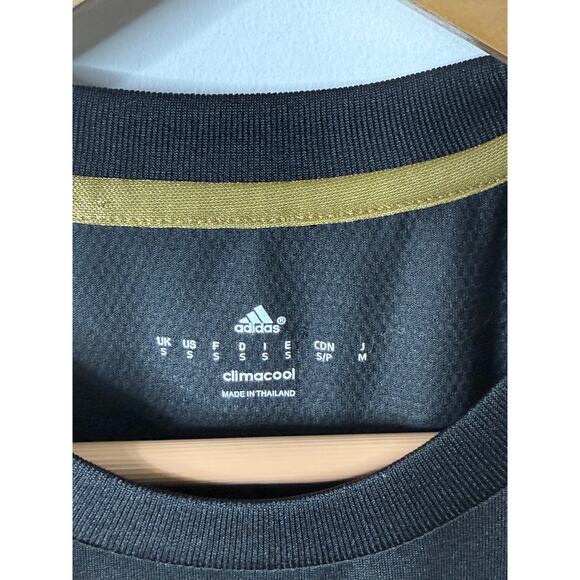 JUVENTUS 2015 2016 THIRD FOOTBALL SHIRT SOCCER JERSEY ADIDAS S12849 sz S BLACK - Picture 3 of 8